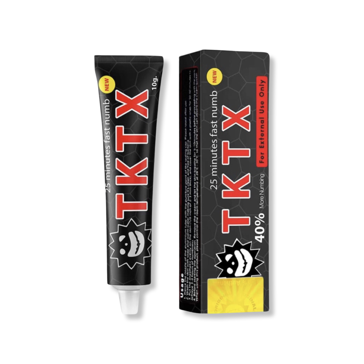 Without pain - TKTX ZWART / BLACK